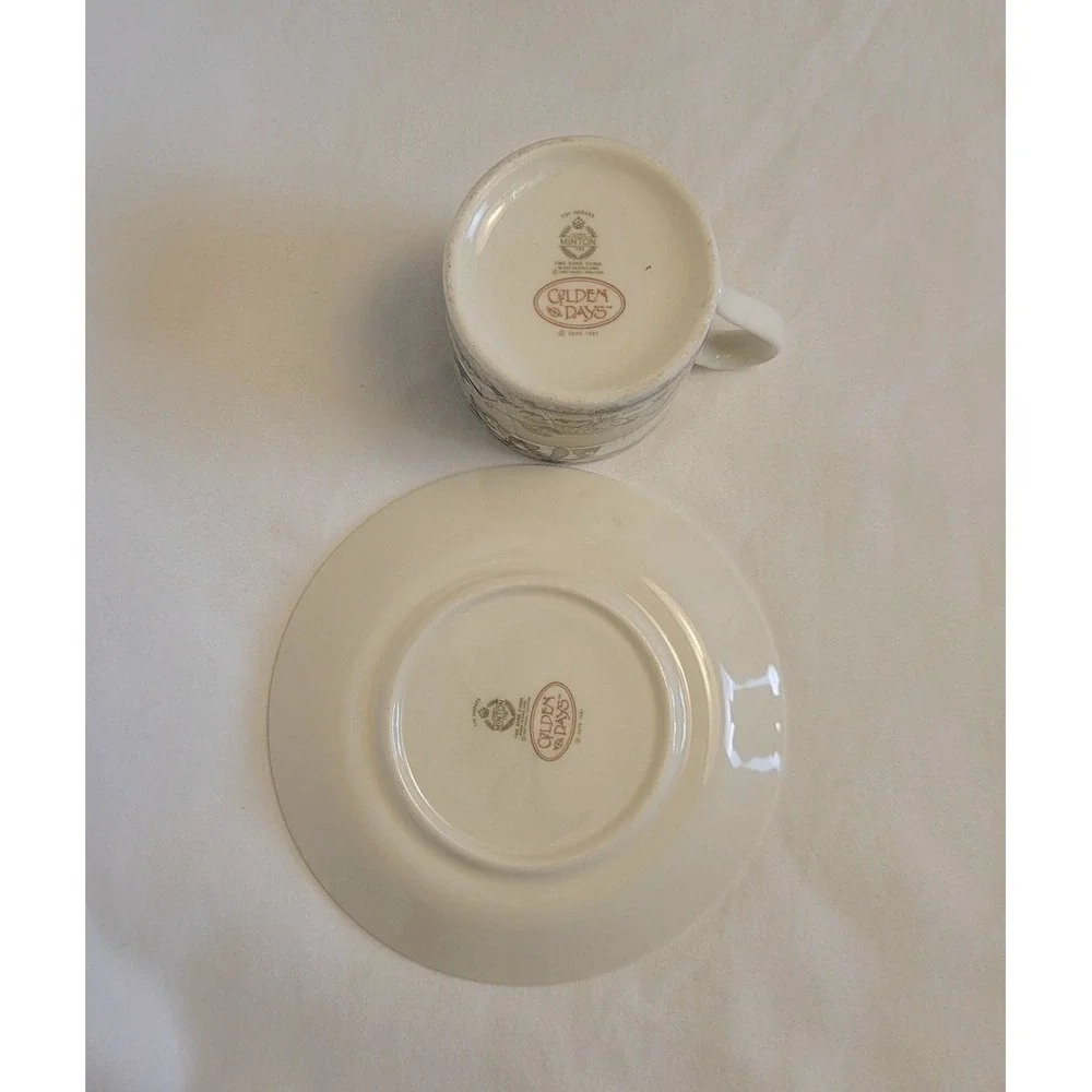 1987 Royal Doulton Golden Days Toy‎ Horses Demitasse Set